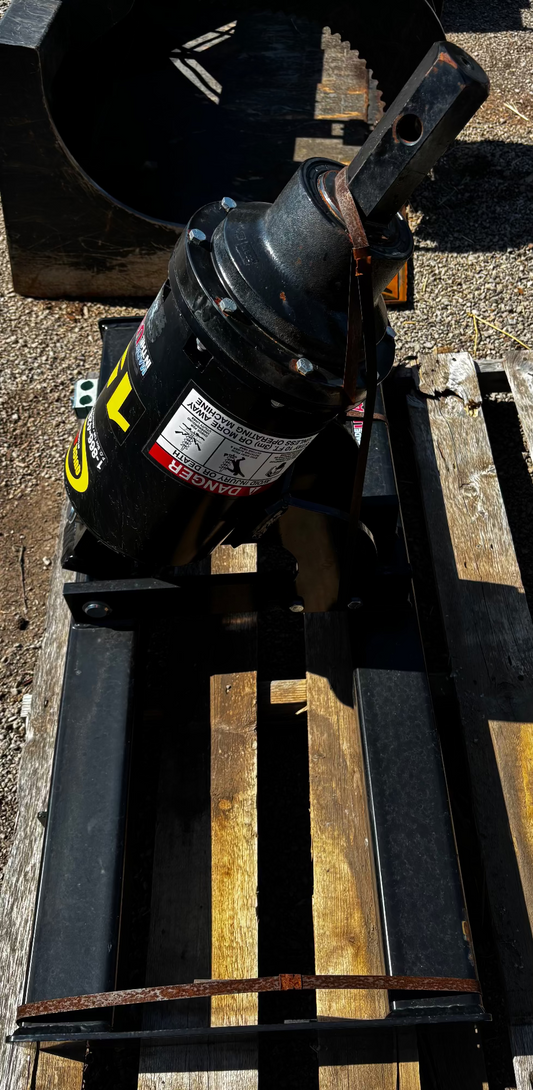 Quick Attach - Bore Pig 15PD Post Hole Digger with Hoses and Couplers