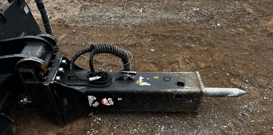 Quick Attach Big Break 310X Hydraulic Break w/ Moil Tool Point
