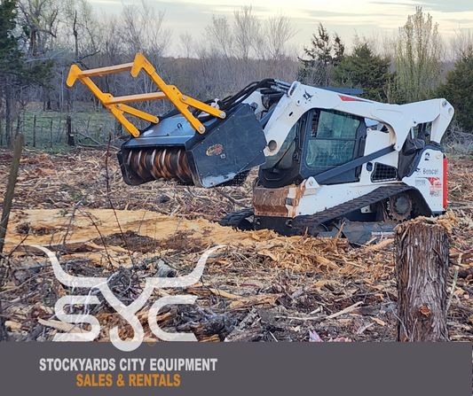 Quick Attach Forestry Drum Mulcher 60"