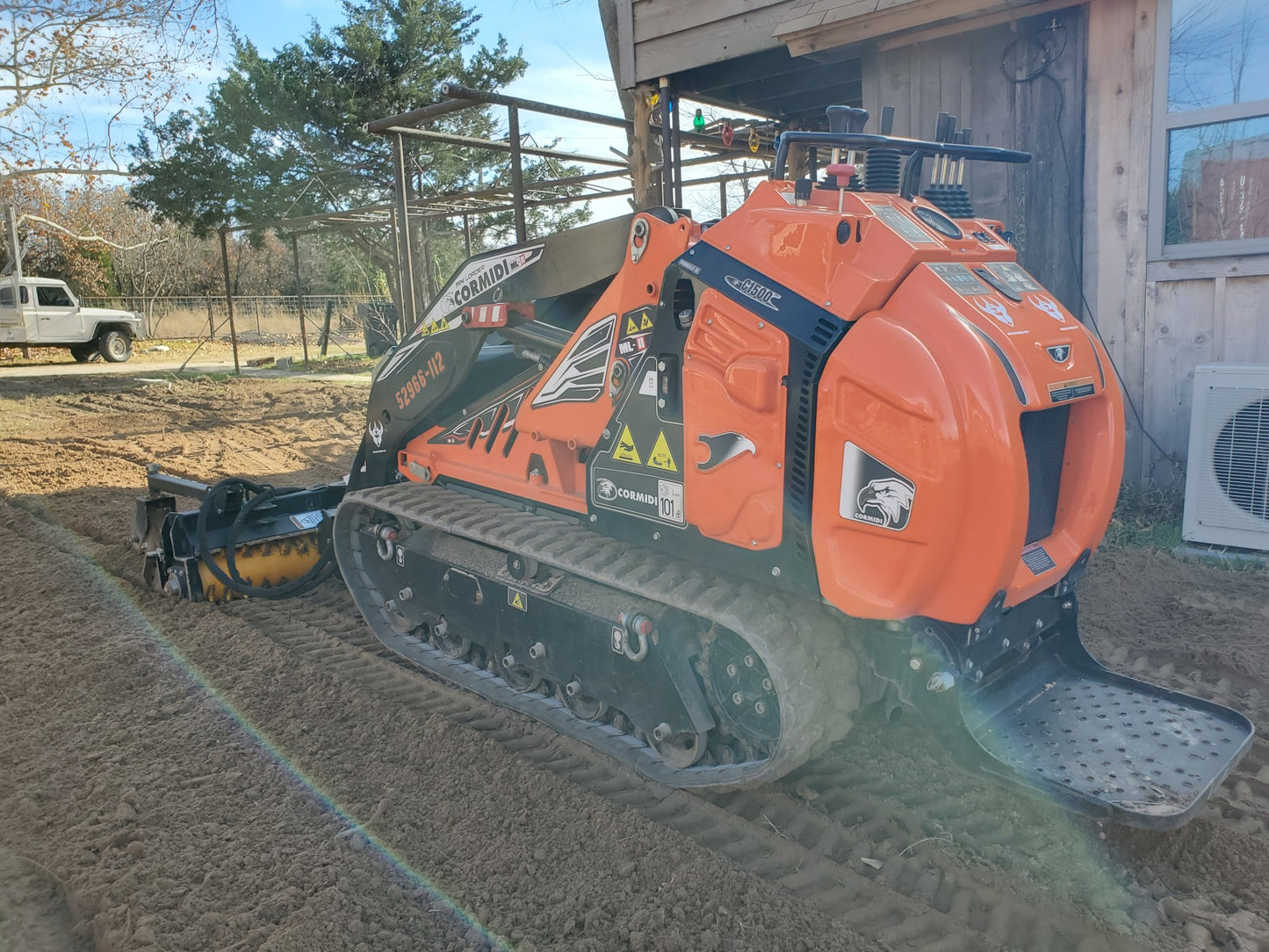 Cormidi C1200 Spec 2 Mini Skid Steer w/ 25 HP Kubota Dingo Style