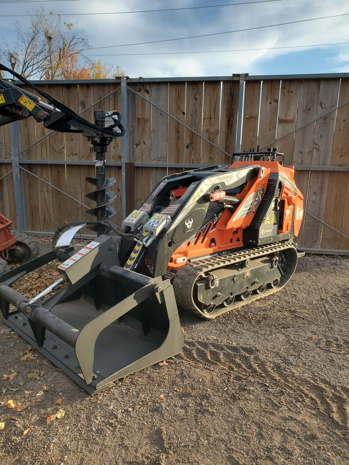 Cormidi C1200 Spec 2 Mini Skid Steer w/ 25 HP Kubota Dingo Style