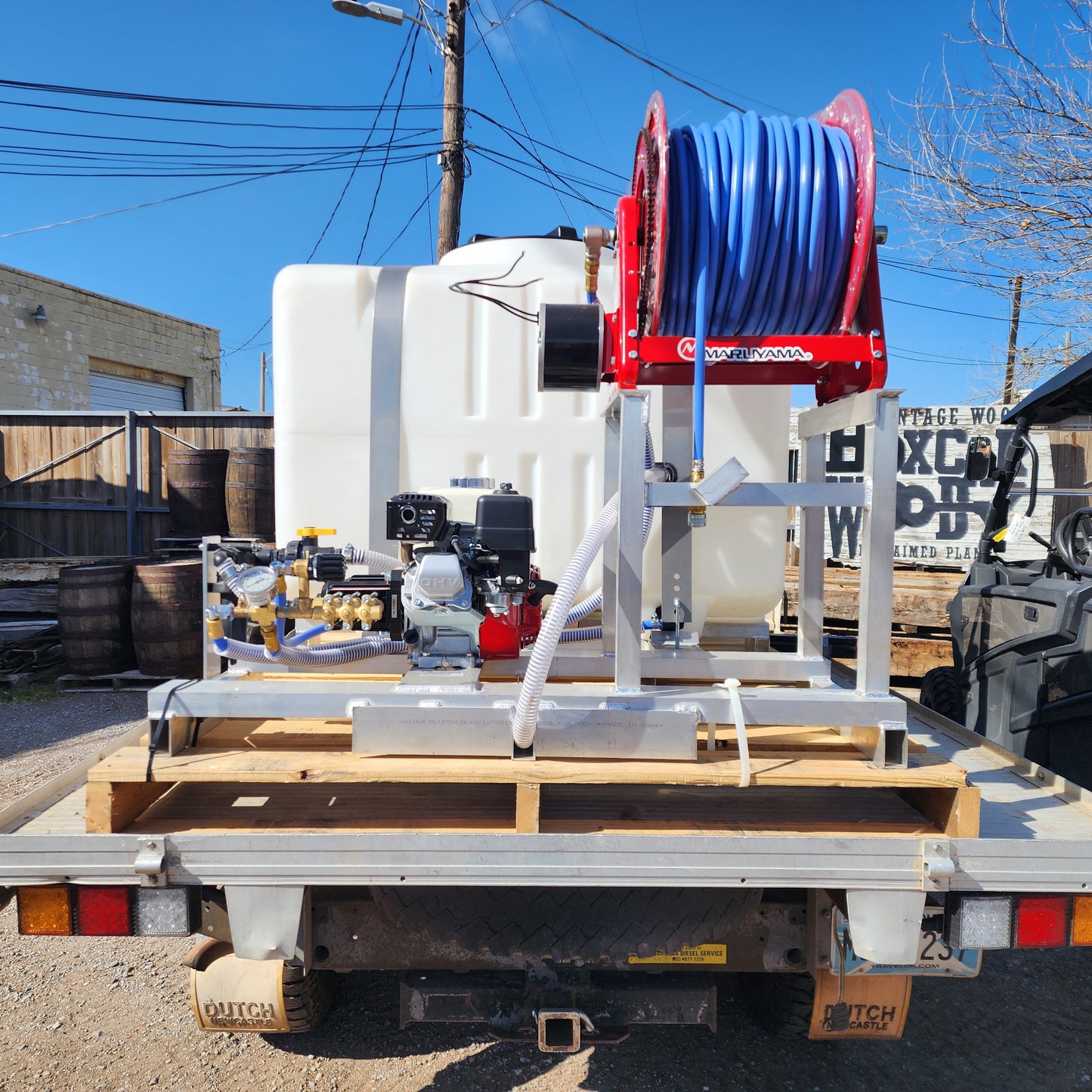 Maruyama Extreme Duty 200 Gallon Tank Skid Sprayer