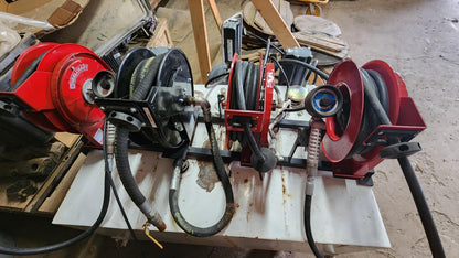 Skid Mounted Portable Lube Tank / System 100 gallon / pneumatic