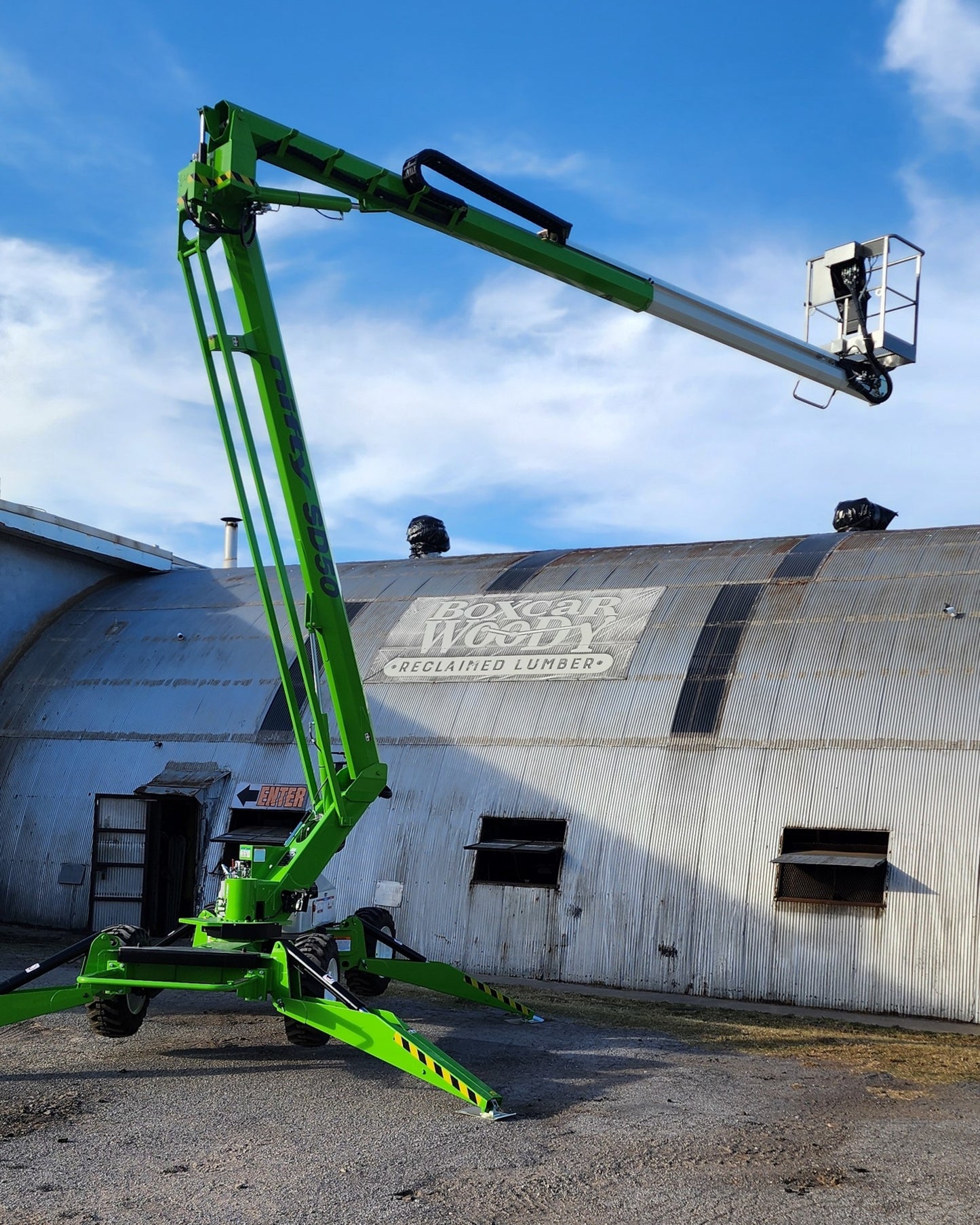 Niftylift SD50 4x4 Self-Drive Cherry Picker Man Lift Boom Lift