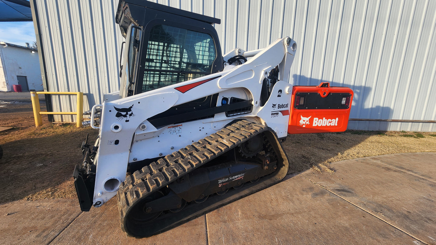 2021 Bobcat T870 Compact Track Loader Skid Steer