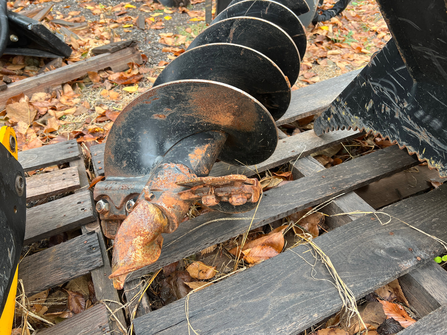 Quick Attach 12" Auger Bit Standard Duty 2" Hex