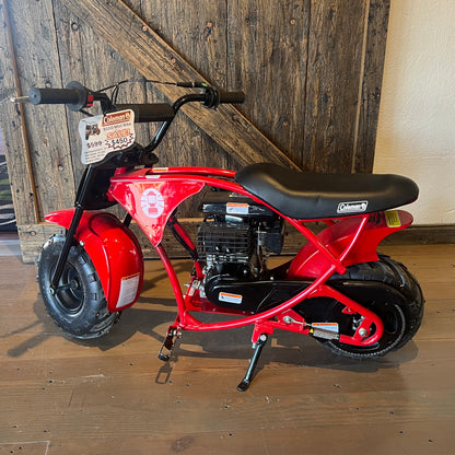 Coleman 105cc Gas-Powered Mini Bike B100