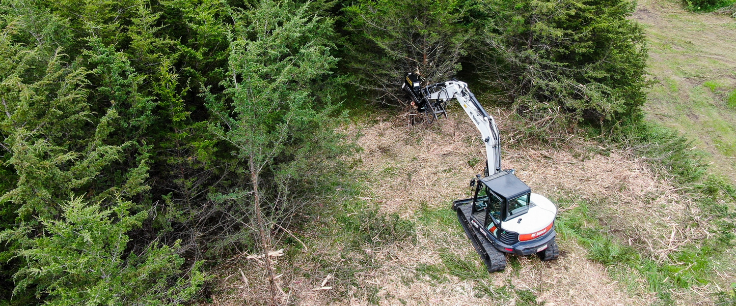 Excavator Diamond Drum Mulcher DC Pro X