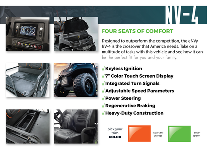 eNVy Neighborhood Vehicle | DEMO UNITS